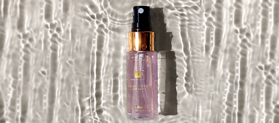 Five Ways To Use Brow Code's Heist Rose Water Spray